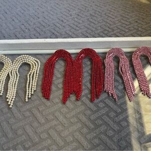 BNWOB - Feed Me Gems - Hair Candy by Han Earring Lot of 3